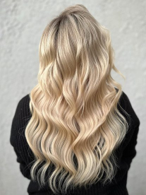 Blond hair