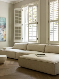 White sofa